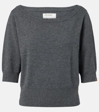 Extreme Cashmere N°422 Marianne Cashmere Sweater In Brown