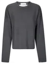 Extreme Cashmere N426 Comfy Sweater In Gray