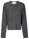Extreme Cashmere N426 Comfy Sweater In Gray