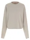 Extreme Cashmere Comfy Cashmere-blend Sweater In Neutral