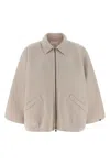 Extreme Cashmere Zip-fastening Jacket In Neutral