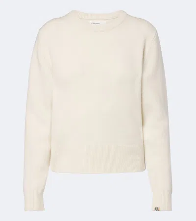 Extreme Cashmere N°430 Jeanne Cashmere-blend Sweater In White