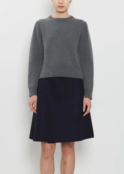 Extreme Cashmere N°430 Jeanne Stretch Cashmere Sweater In Gray