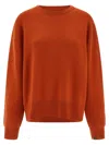 Extreme Cashmere Oldie Pullover In Orange
