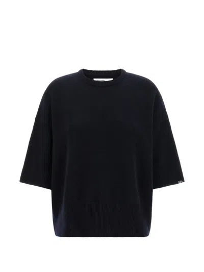 Extreme Cashmere Cashmere Sweater Numbered 433 Crew Neck In Black