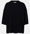 Extreme Cashmere N°433 Sassie Cashmere Sweater In Black