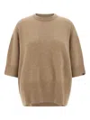 Extreme Cashmere N433 Sassie Sweater In Brown