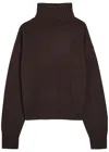 Extreme Cashmere Crop Extra In Brown