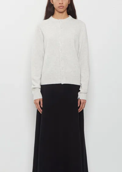 Extreme Cashmere N°435 Little Lamb Cardigan In Neutral