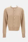 Extreme Cashmere N°435 Little Lamb Cardigan In Brown