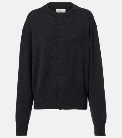 Extreme Cashmere N°436 Luce Cashmere-blend Cardigan In Black