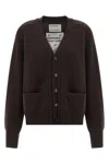 Extreme Cashmere 'n°437 Papilli Short' Cardigan In Brown