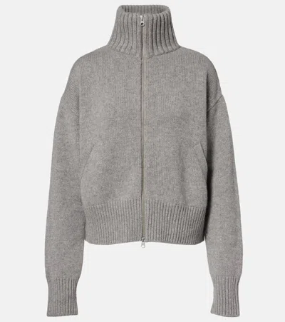 Extreme Cashmere N°438 Xtra Fab Cashmere Cardigan In Gray