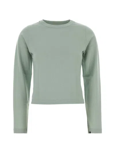 Extreme Cashmere Cotton Blend Crew Neck Sweater 451 In Blue