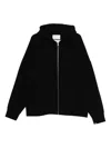 Extreme Cashmere Nº460 Donnie Zip-up Hoodie In Black