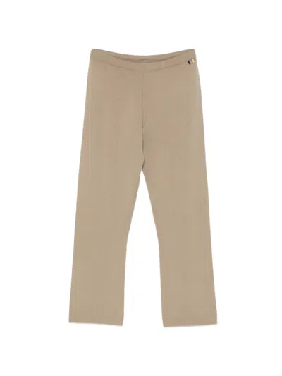Extreme Cashmere Nº461 Wander Knitted Trousers In Brown