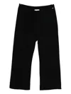 Extreme Cashmere Nº462 Slouch Drawstring-waist Trousers In Black