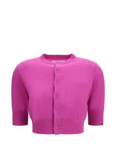 Extreme Cashmere N°474 Super Little Cardigan In Pink