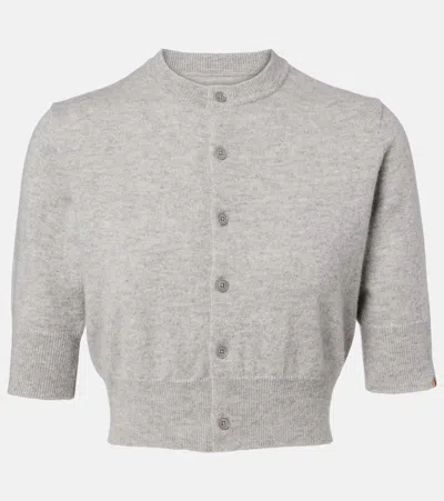 Extreme Cashmere N°474 Super Little Cashmere Cardigan In Pink