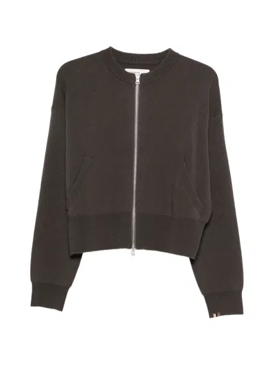 Extreme Cashmere Nº478 Xtra Fun Zip-up Cardigan In Multi