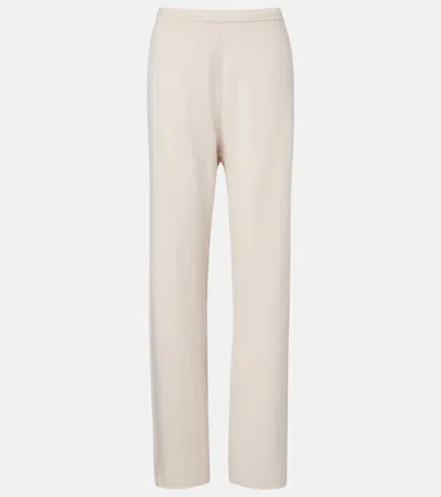 Extreme Cashmere N°479 Runaway Wide-leg Pants In Neutral