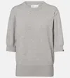 Extreme Cashmere N°63 Well Cashmere-blend Top In Gray