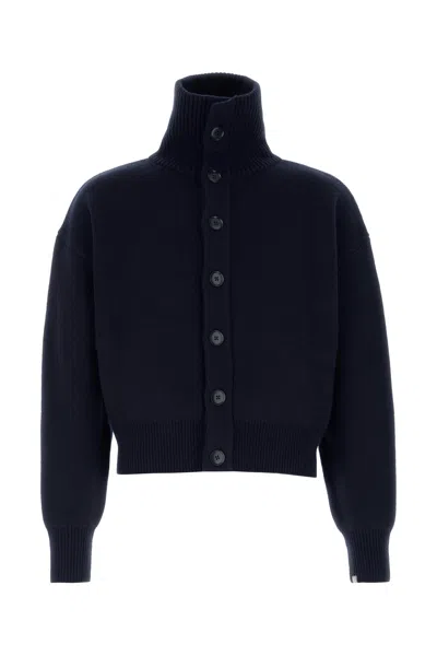 Extreme Cashmere Navy Blue Cashmere N°377 Cardigan