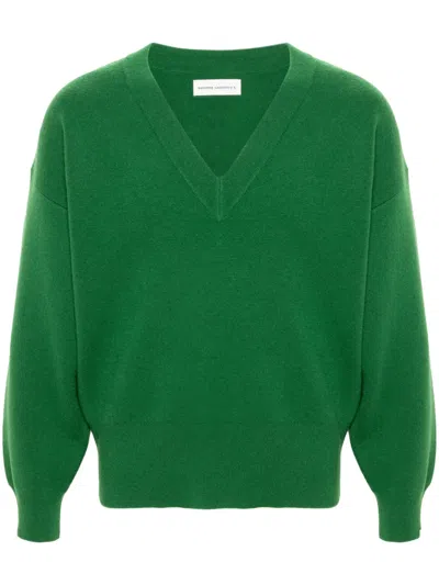 Extreme Cashmere No 316 Cashmere Jumper In Green