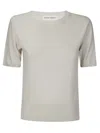 Extreme Cashmere Knitted T-shirt In Neutral