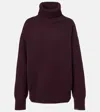 Extreme Cashmere Oversize Xtra Cashmere Turtleneck Sweater In Brown