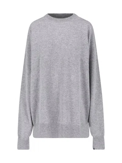 Extreme Cashmere Oversized Cashmere Sweater In Gray