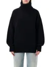 Extreme Cashmere Voluminous Oversized Garment In Black