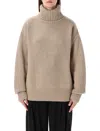 Extreme Cashmere Sweater  Woman Color Beige In Gray