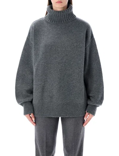 Extreme Cashmere Sweater  Woman Color Grey In Gray