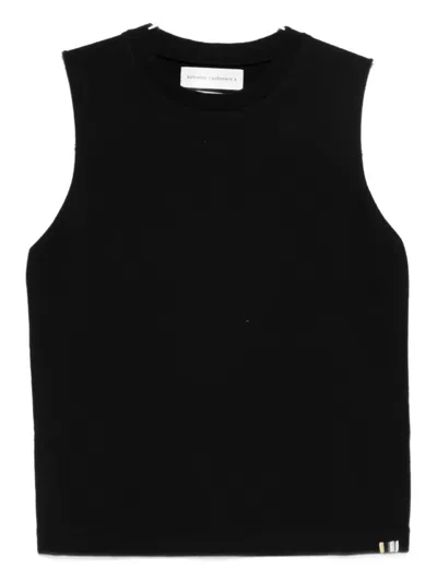 Extreme Cashmere Player Vest In Black