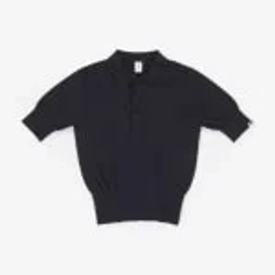 Extreme Cashmere Polo Cashmere And Cotton T-shirt In Blue