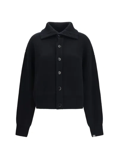 Extreme Cashmere Pure Cashmere Cardigan In Black