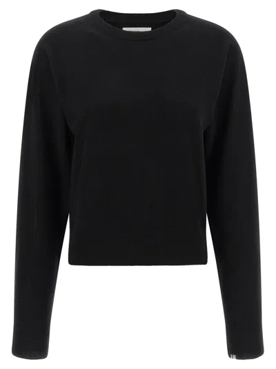 Extreme Cashmere Pure Cashmere Crewneck Sweater In Black