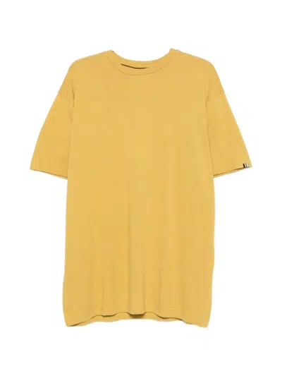 Extreme Cashmere Rik Crew Neck T-shirt In Yellow