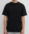 Extreme Cashmere Rik Relaxed-fit Short Sleeve T-shirt In Raven In Black