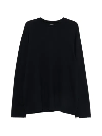 Extreme Cashmere Rock Crew Neck Sweater In Black