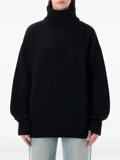 EXTREME CASHMERE ROLL-NECK DROPPED-SHOULDERS SWEATER