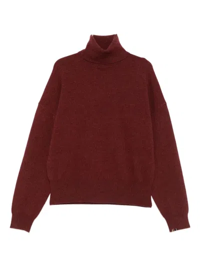 Extreme Cashmere Roll-neck Sweater In Red