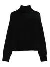 Extreme Cashmere Roll-neck Xtra Knitwear In Black