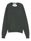 Extreme Cashmere Round-neck Cashmere-blend Sweater In Gray