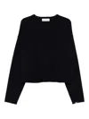 Extreme Cashmere Belle Cashmere Stretch 2.26 Pullover In Blue