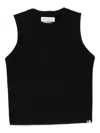 Extreme Cashmere Round-neck Sleeveless Vest In Black