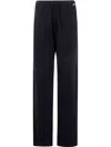Extreme Cashmere Elasticated-waist Cashmere Trousers In Green