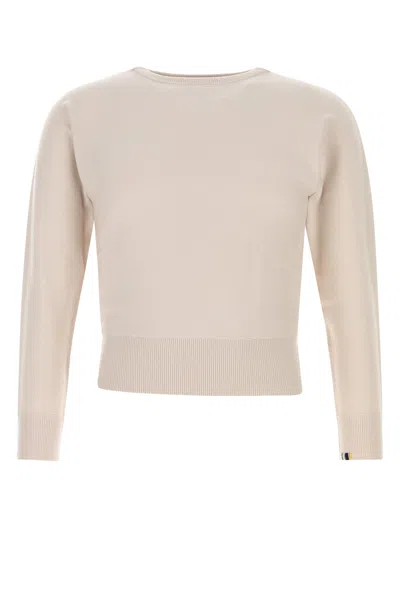 Extreme Cashmere Sand Cashmere Blend Belle Sweater In Neutral
