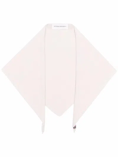 Extreme Cashmere Sciarpa Piccola In White